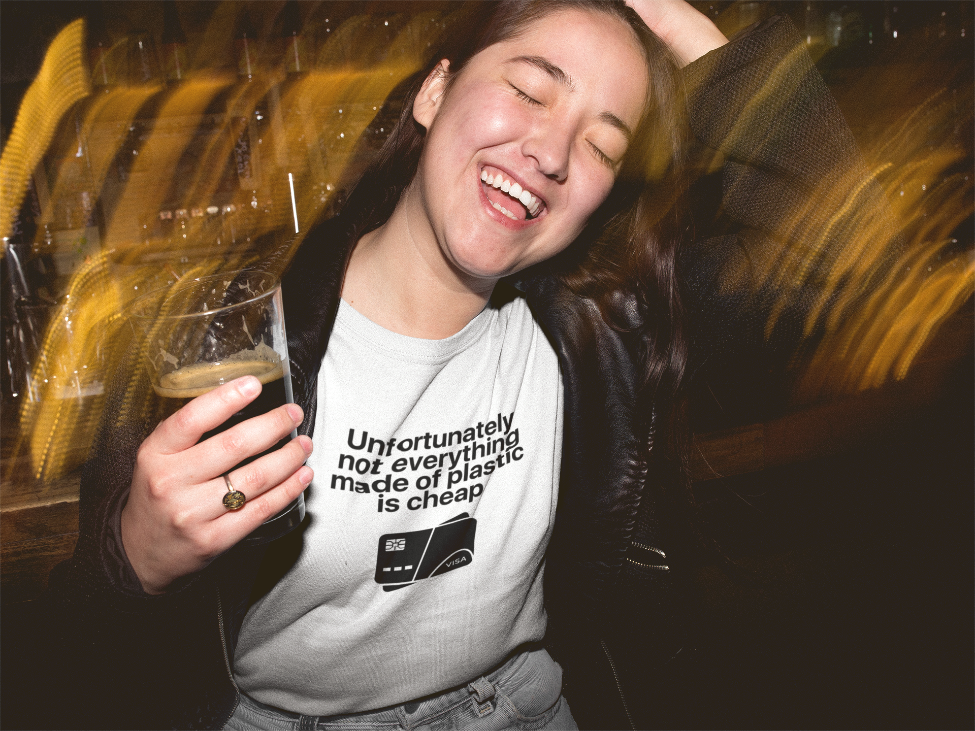 GIU - Made Of Plastic - B/W Tshirt