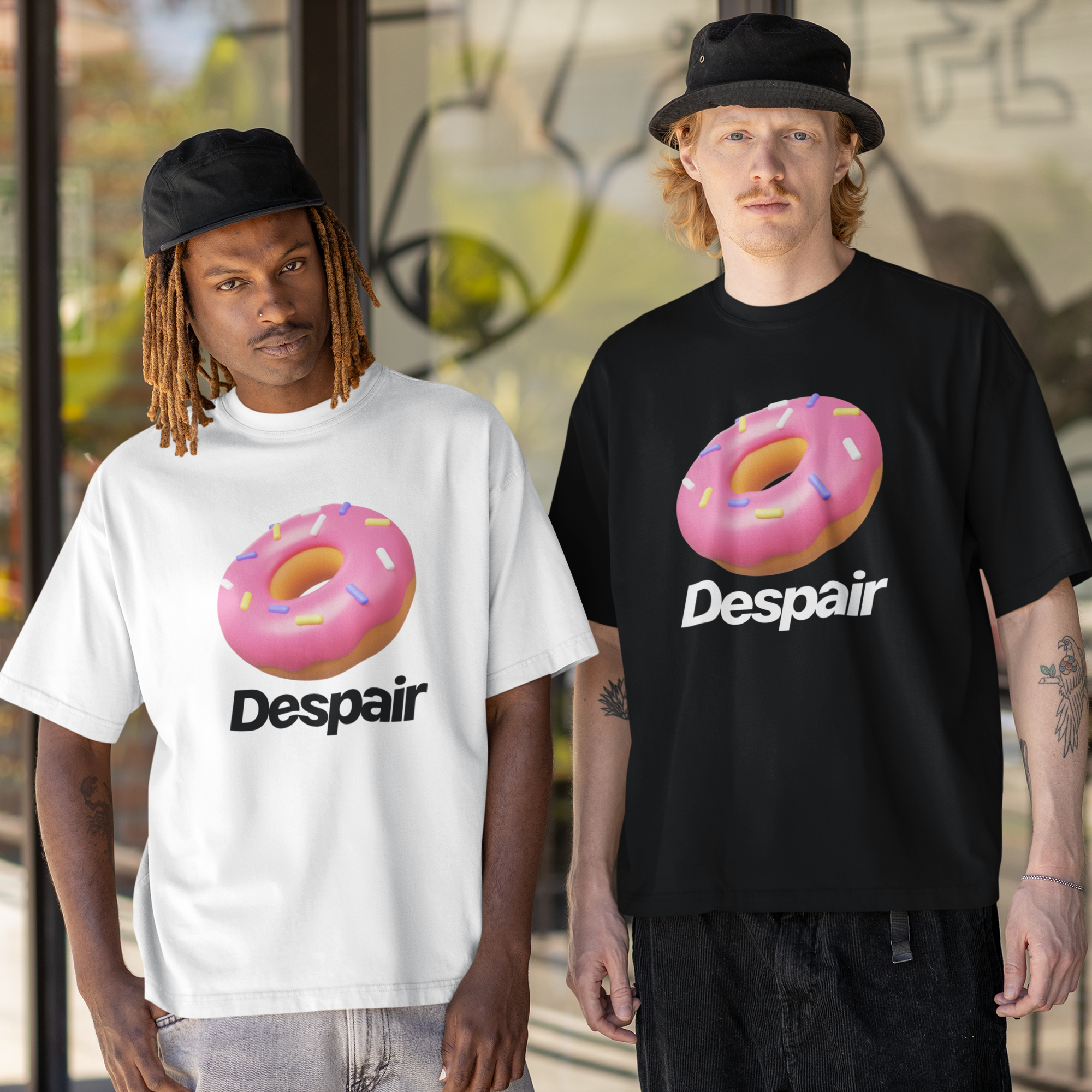 GIU - Despair - B/W Tshirt