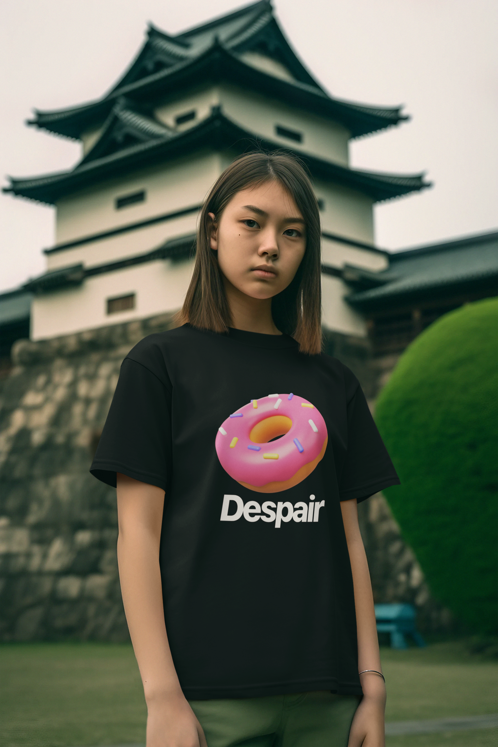 GIU - Despair - B/W Tshirt