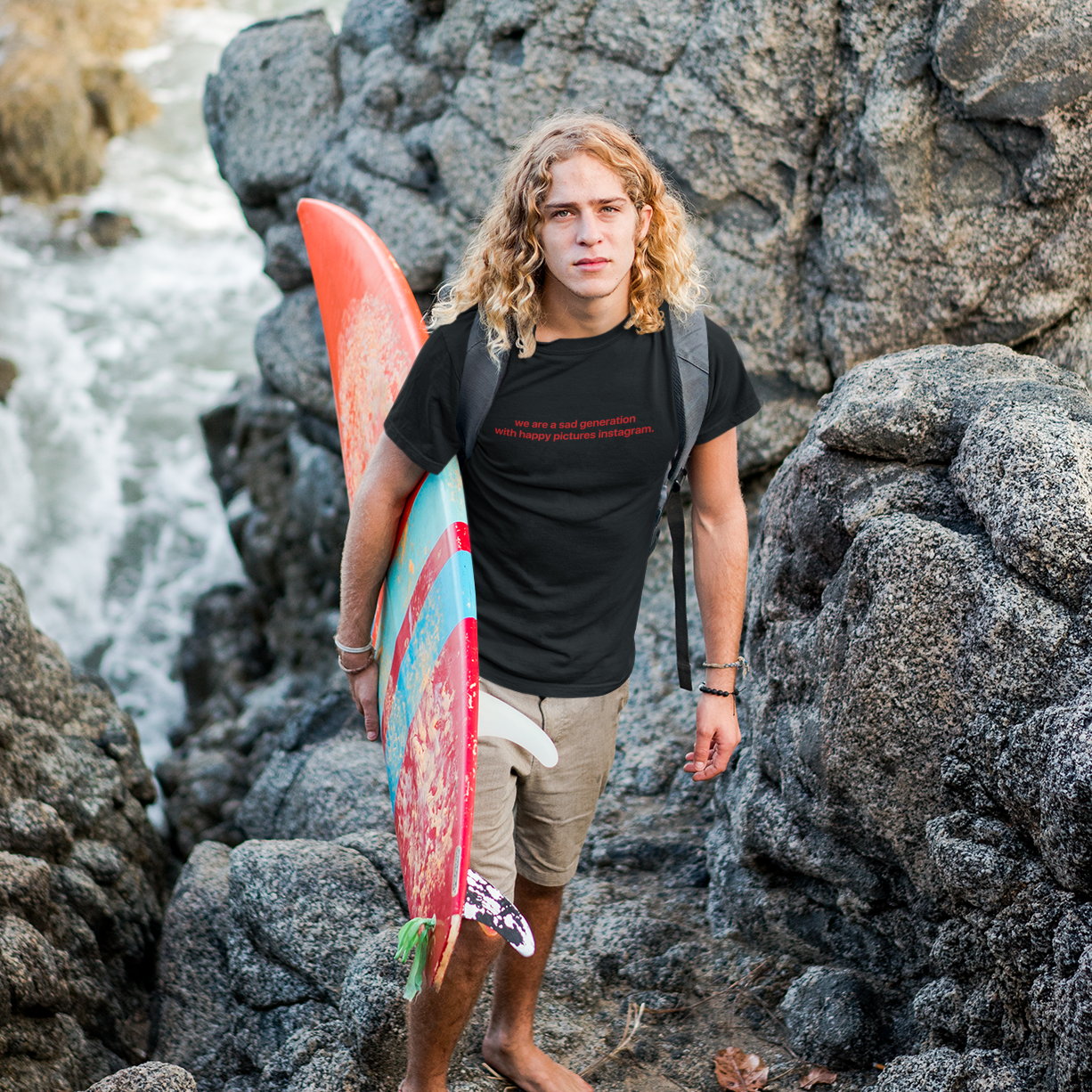 GIU - Sad Generation - B/W Tshirt