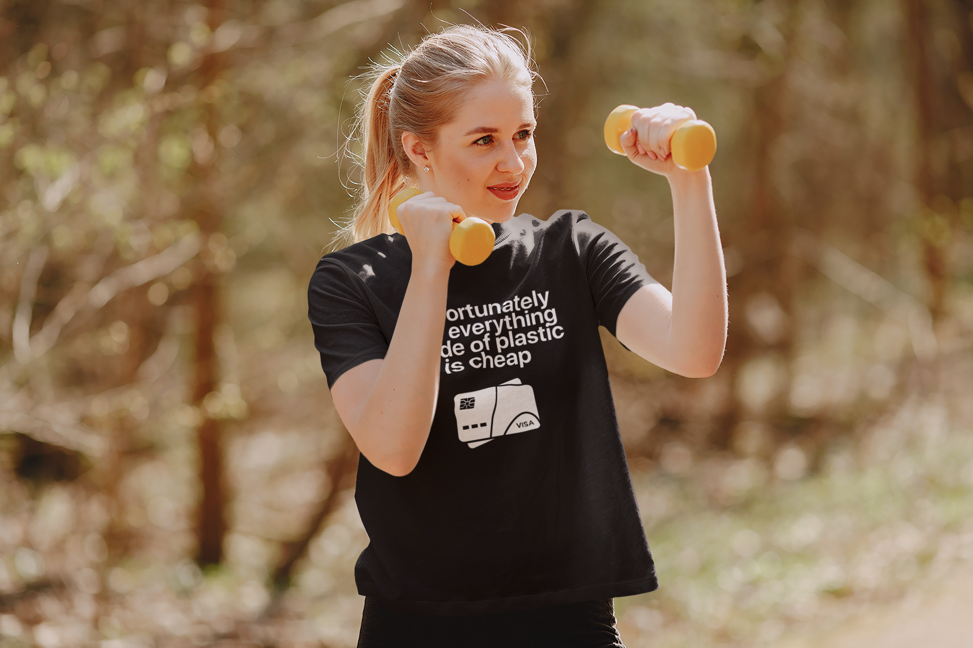 GIU - Made Of Plastic - B/W Tshirt